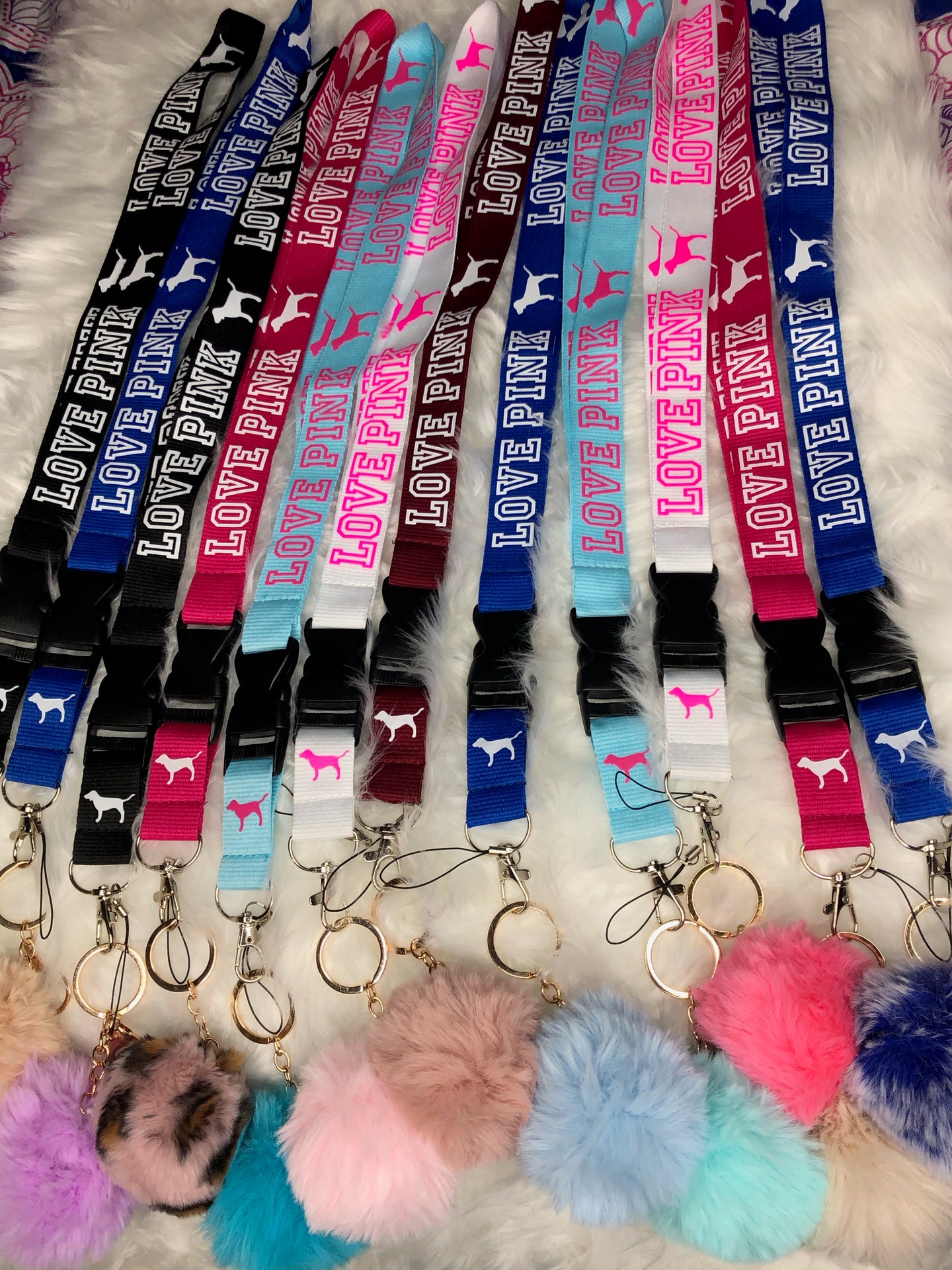 PINK LANYARD